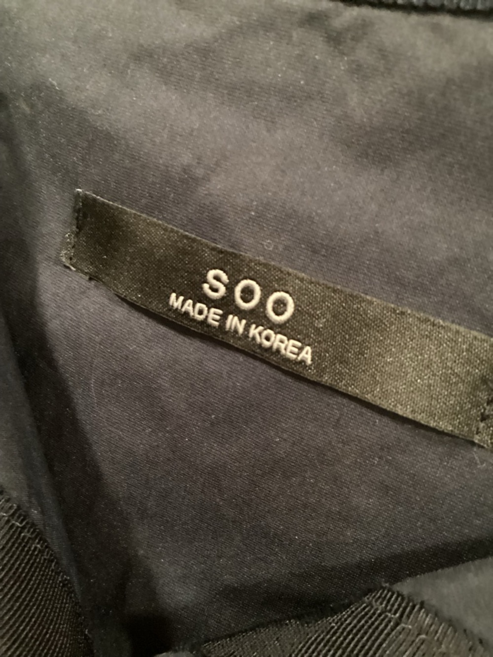Navy T Shirt Dress, made in Korea. Beautifully tailored S/M - Picture 4 of 7